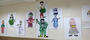 50 طفلا يرسمون بهجة رمضان في معرض عرايس رمضان بقصر ثقافة الشاطبي 